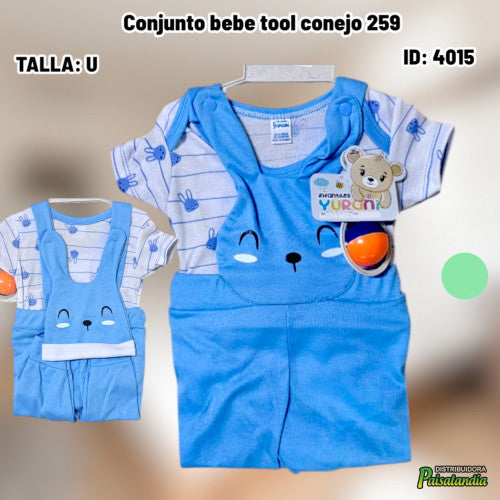 Conjunto bebe tool conejo 259 (UND)