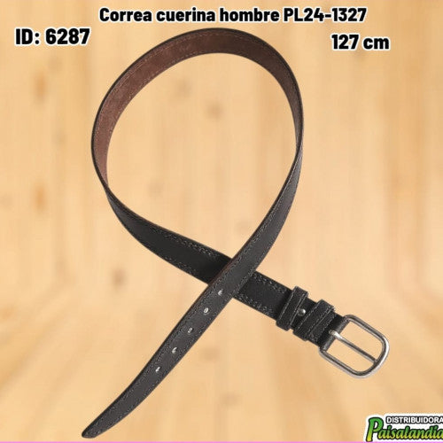Correa cuerina hombre PL24-1327 (UND)
