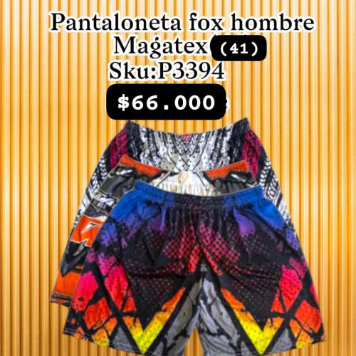 Pantaloneta fox hombre 41(DC)