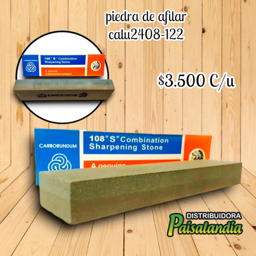 Piedra de afilar cuchillos bloque calu2408-122 (UND)