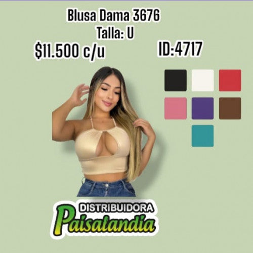 Blusa de dama 3676