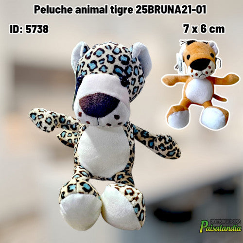 Peluche animal tigre (Safari) 25BRUNA21-01 (UND)