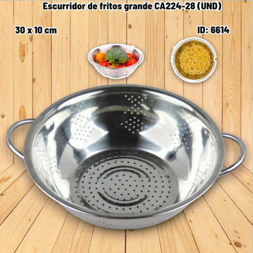 Escurridor de fritos grande CA228-28 (UND)