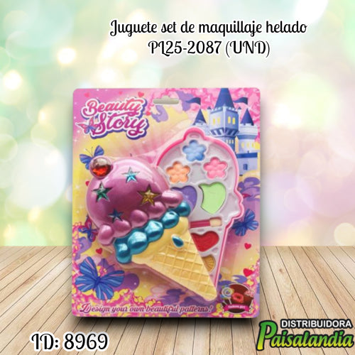 Juguete set de maquillaje helado PL25-2087 (UND)