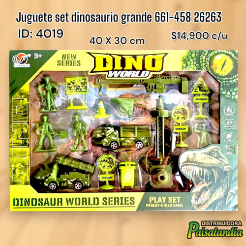 Juguete set dinosaurio grande 661-458 26263 (UND)