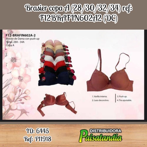 Brasier copa A (28/30/32/34) ref: F12BRAFIN602A2 (DC)