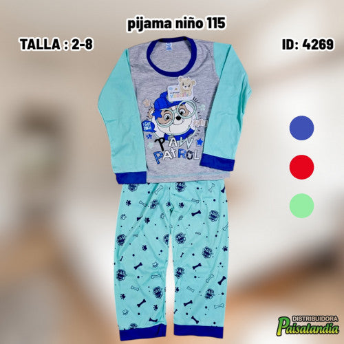 pijama niño 115 (UND)