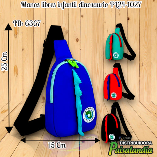 Manos libres infantil dinosaurio PL24-1027 (UND)