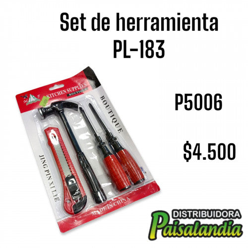 Set Destornillador pl-183