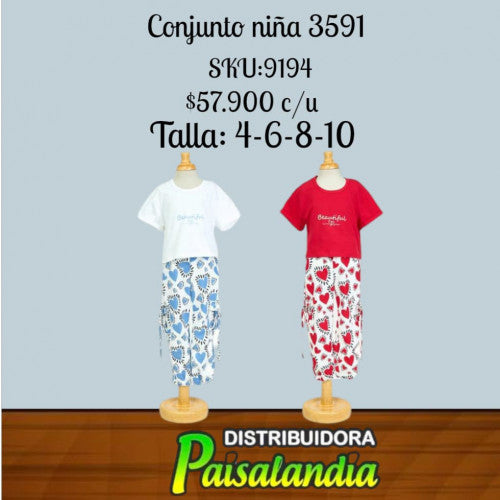 conjunto niña anyitex 3591 (UND)