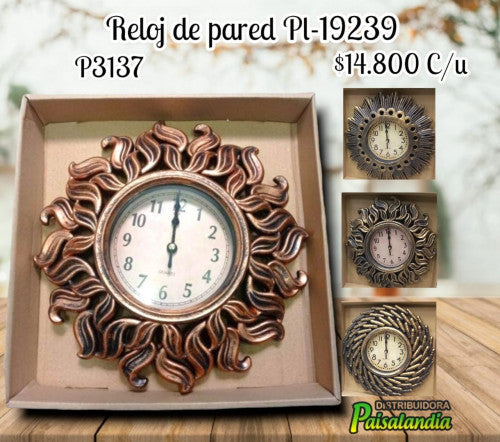 Reloj de pared  PL-19239