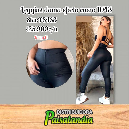 Leggins efecto cuero 1043 (UND)