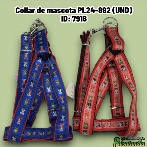 Collar de mascota PL24-892 (UND)