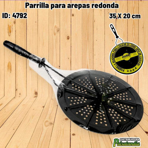 Parrilla para arepas redonda (UND)