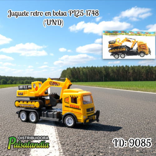 Juguete retro en bolsa PL25-1748 (UND)