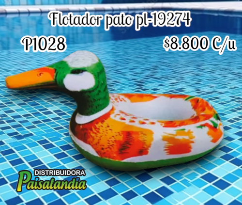 Flotador pato pl-19274 (UND)