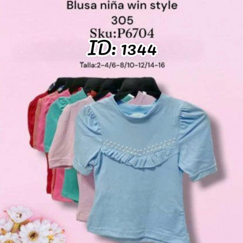 Blusa de niña 305 (UND)
