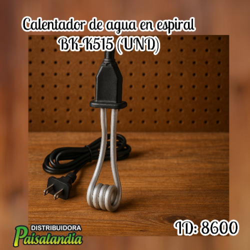 Calentador de agua en espiral BK-K515 (UND)