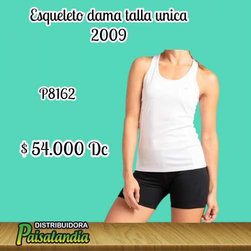 Esqueleto dama talla unica 2009