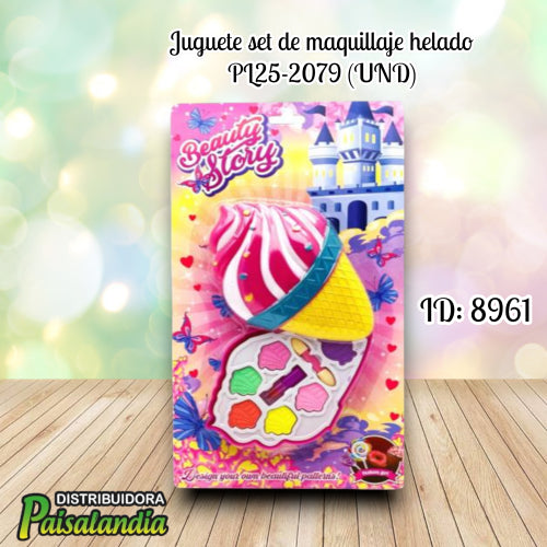 Juguete set de maquillaje helado PL25-2079 (UND)