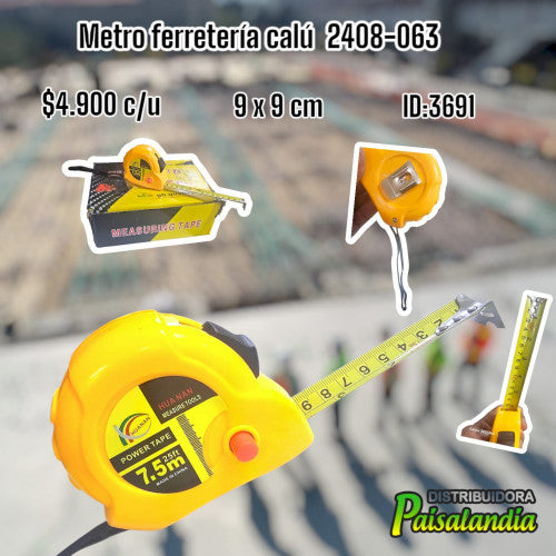 Metro ferretería calu2408-063 (UND)