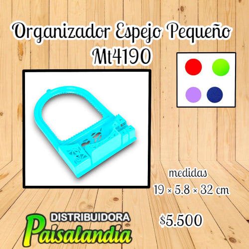 Organizador espejo pequeño colores surtidos (UND)