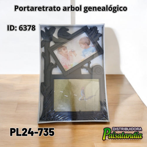 Portaretrato arbol genealógico PL24-735 35x20 cm (UND)