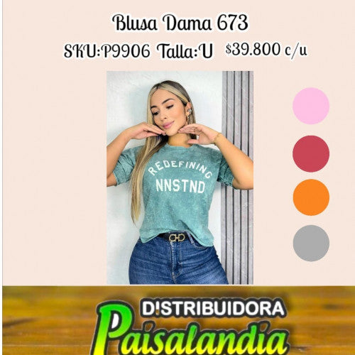 blusa dama 673 (UND)