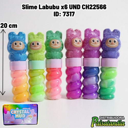 Slime Labubu x6 UND CH22566
