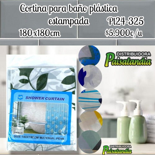 Cortina de baño PL24-325