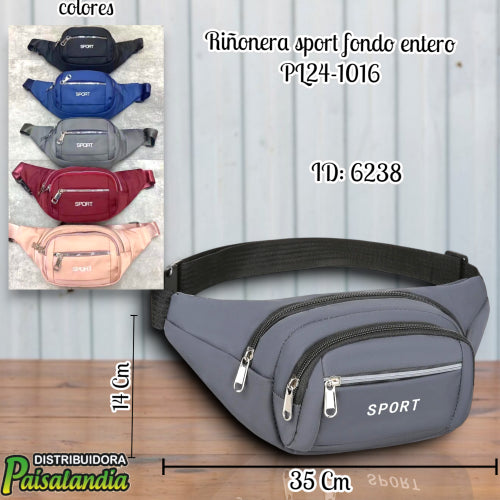 Riñonera sport fondo entero PL24-1016 (UND)