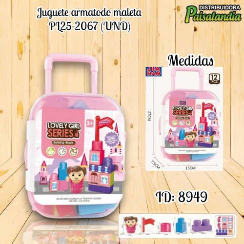 Juguete armatodo malesta PL25-2067 (UND)