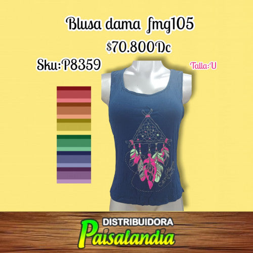 Blusa niña cola de pato fmg105