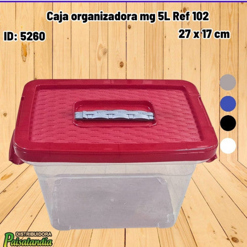 Caja organizadora mg 5L Ref 102 (UND)