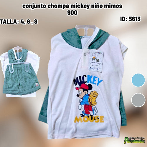 conjunto chompa mickey niño mimos 900 (UND)