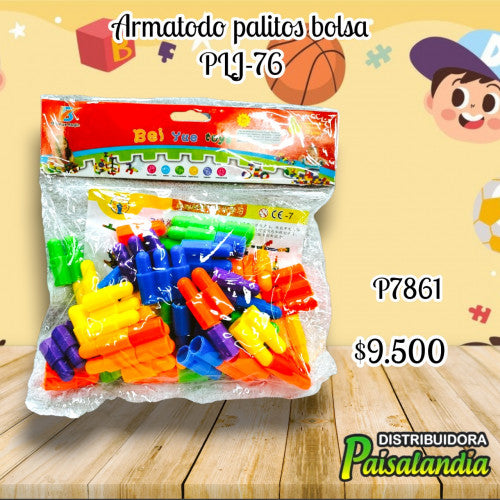 Armatodo palitos bolsa PLJ-76