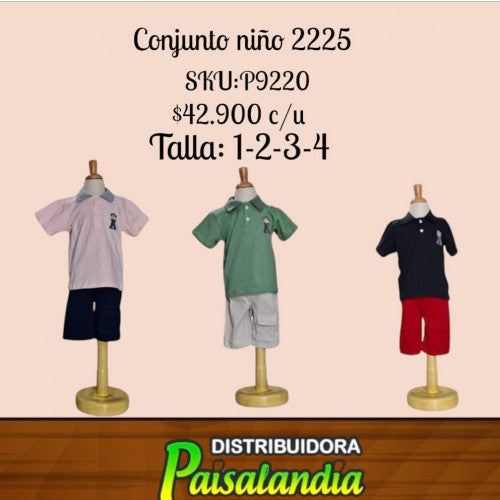conjunto niño anyitex 2225 (UND)