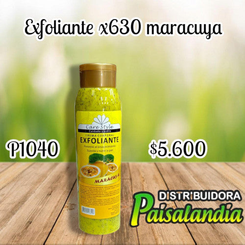 Exfoliante x630 ml maracuyá (UND)