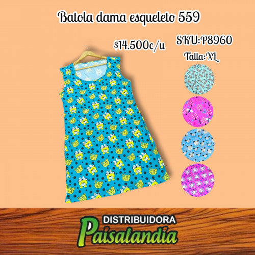 Batola dama esqueleto XL 559 (UND)