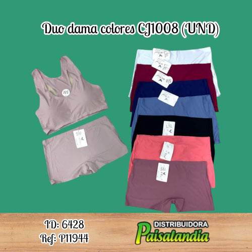 Duo dama colores CJ1008 (UND)