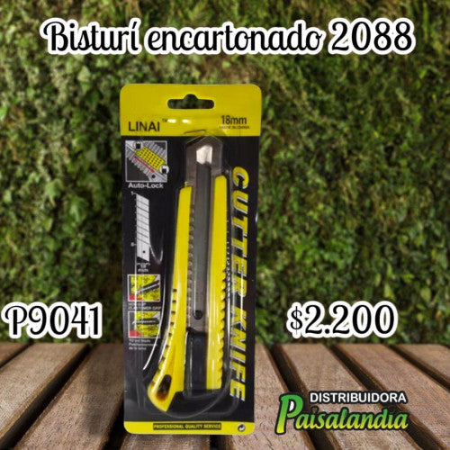 Bisturí encartonado Ref 2087 (UND)