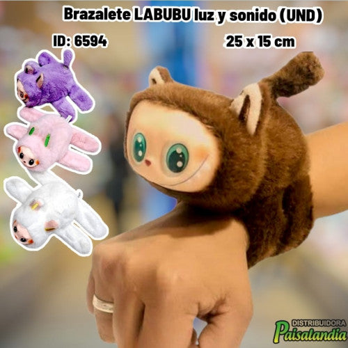 Brazalete LABUBU luz y sonido (UND)