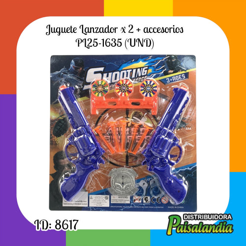 Juguete Lanzador + accesorios PL25-1635 (UND)