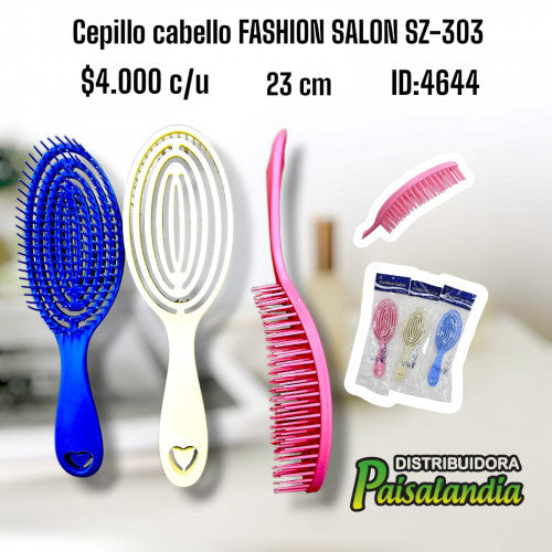 Cepillo de cabello FASHION SALON SZ-303 (UND)