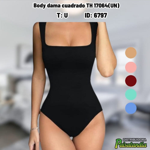 Body dama cuadrado TH 17064(UN)