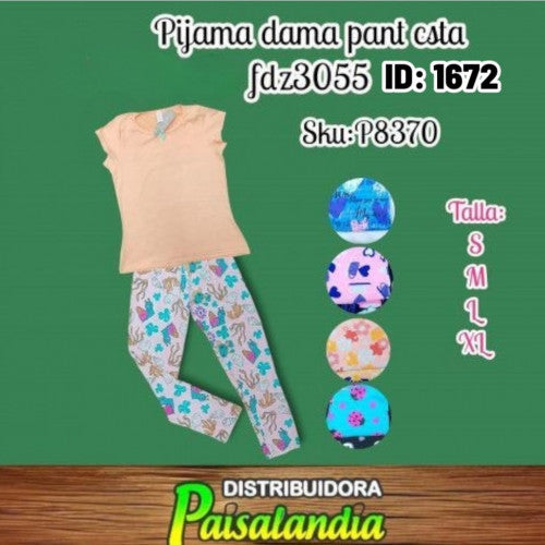 Pijama dama pant csta fdz3055 (UND)