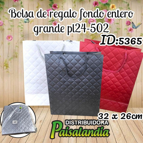 Bolsa de regalo fondo entero PL24-502 (DC)