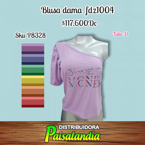 Blusa dama manos libre mang zur fdz1004