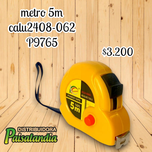 Metro ferretería 5 m calu2408-062 (UND)