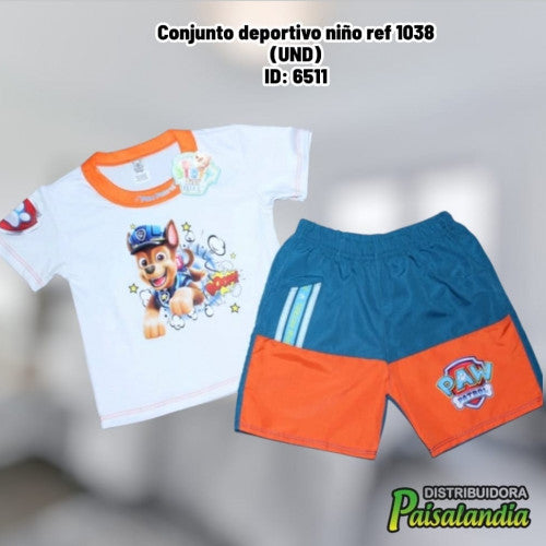 conjunto deportivo niño ref1038 (UND)